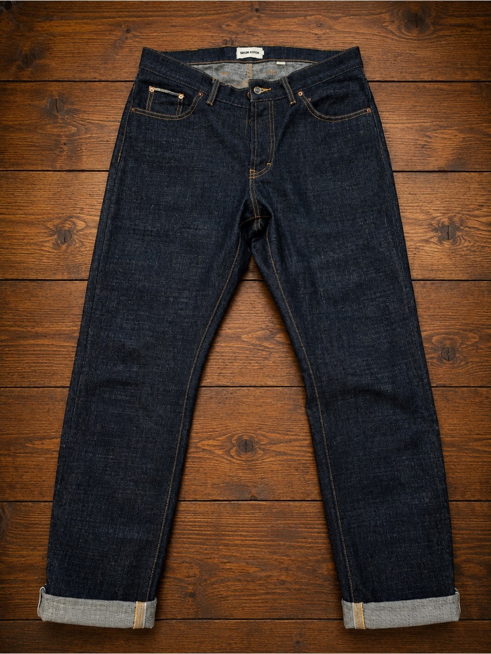 Taylor Stitch Straight Raw Indigo Selvage  Jeans 36x34